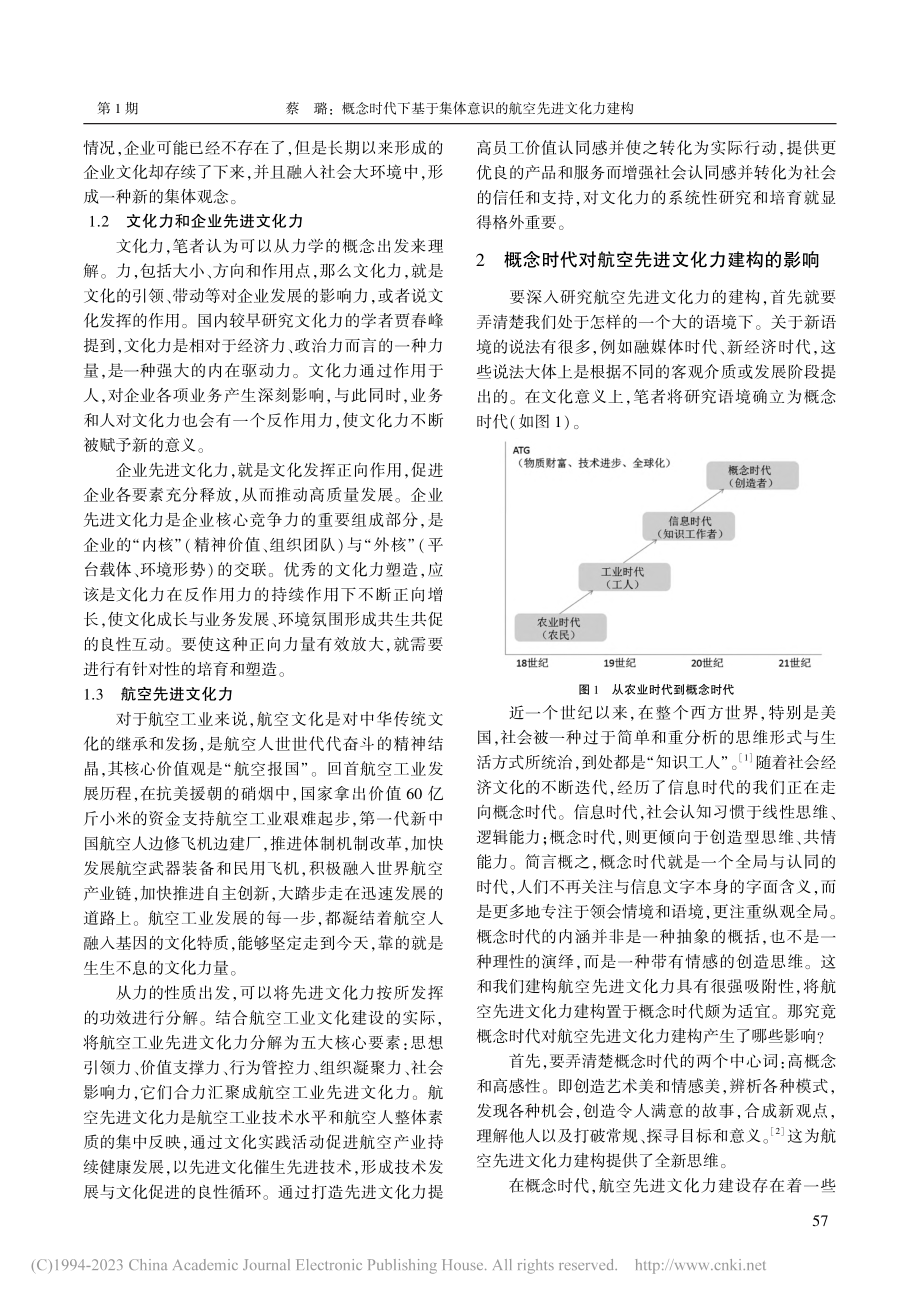 概念时代下基于集体意识的航空先进文化力建构_蔡璐.pdf_第2页