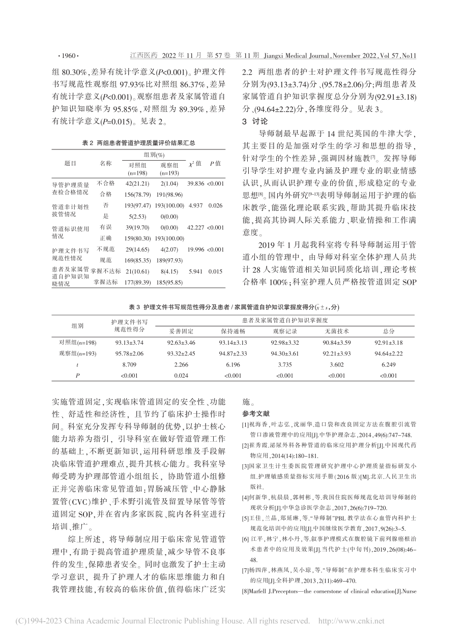 专科导师管理模式在泌尿外科管道管理中的应用_熊柱凤.pdf_第3页