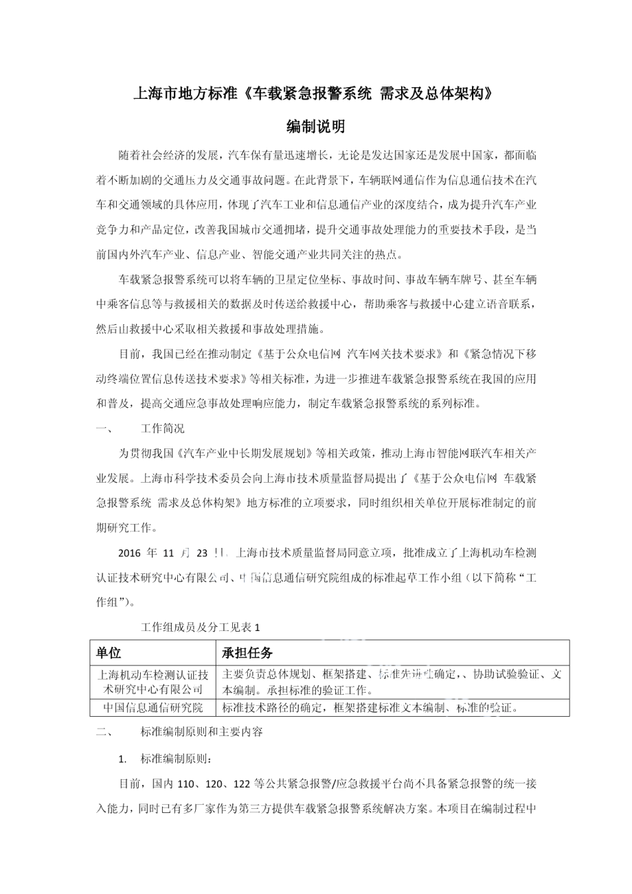 DB31T 1189.1—2019　车载紧急报警系统 第1部分：需求及总体架构.pdf_第1页