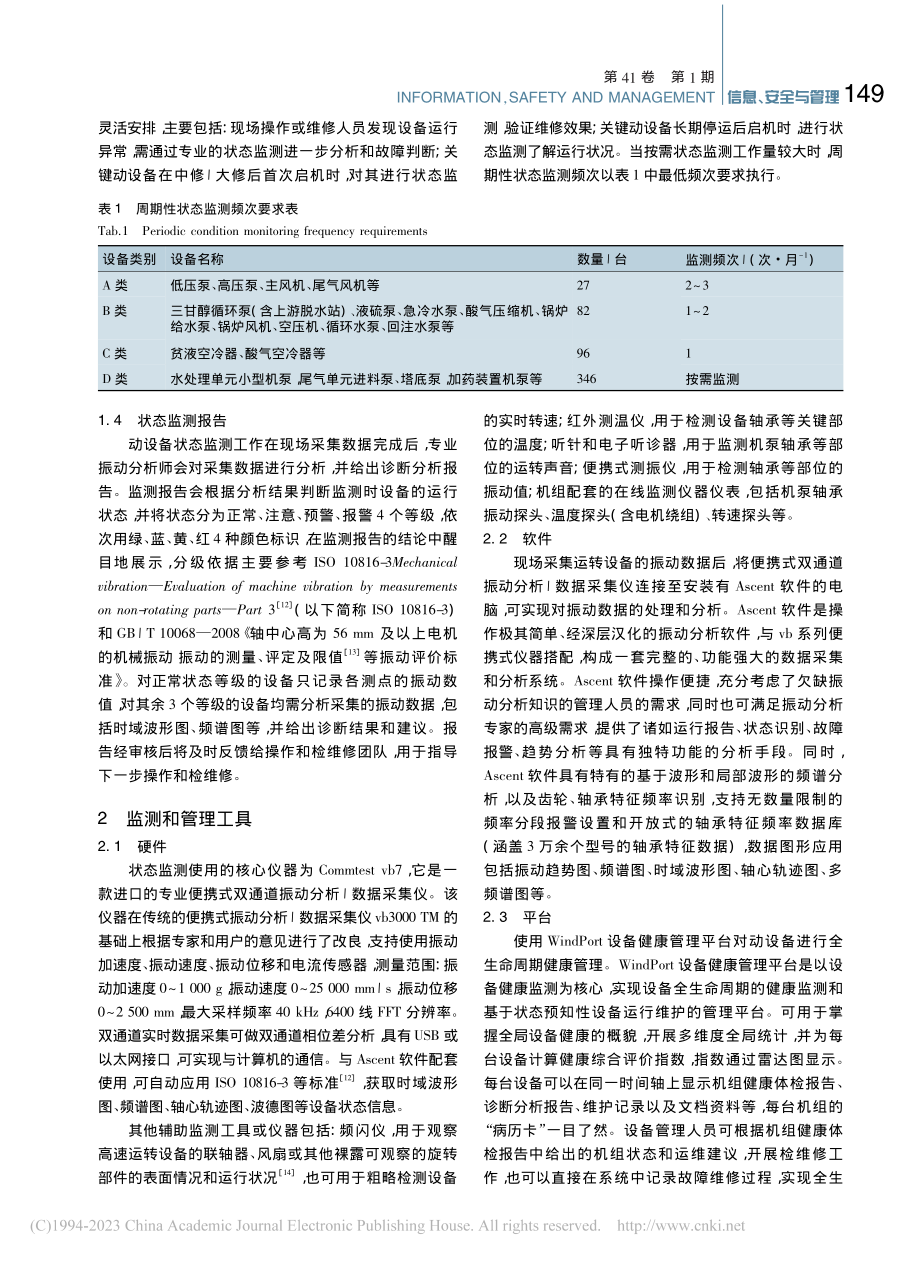 高含硫气田动设备状态监测管理现状与展望_林万洲.pdf_第3页