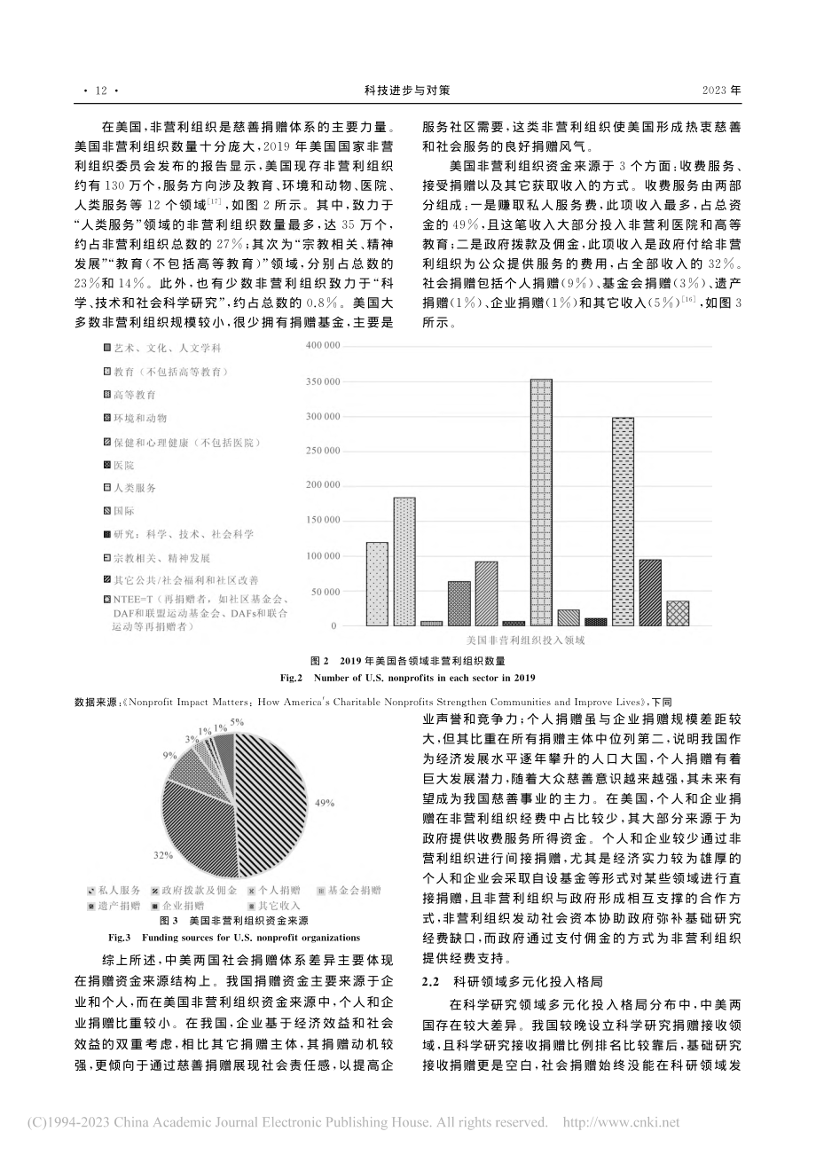 中美两国基础研究社会捐赠比较及对我国的启示_吴杨.pdf_第3页