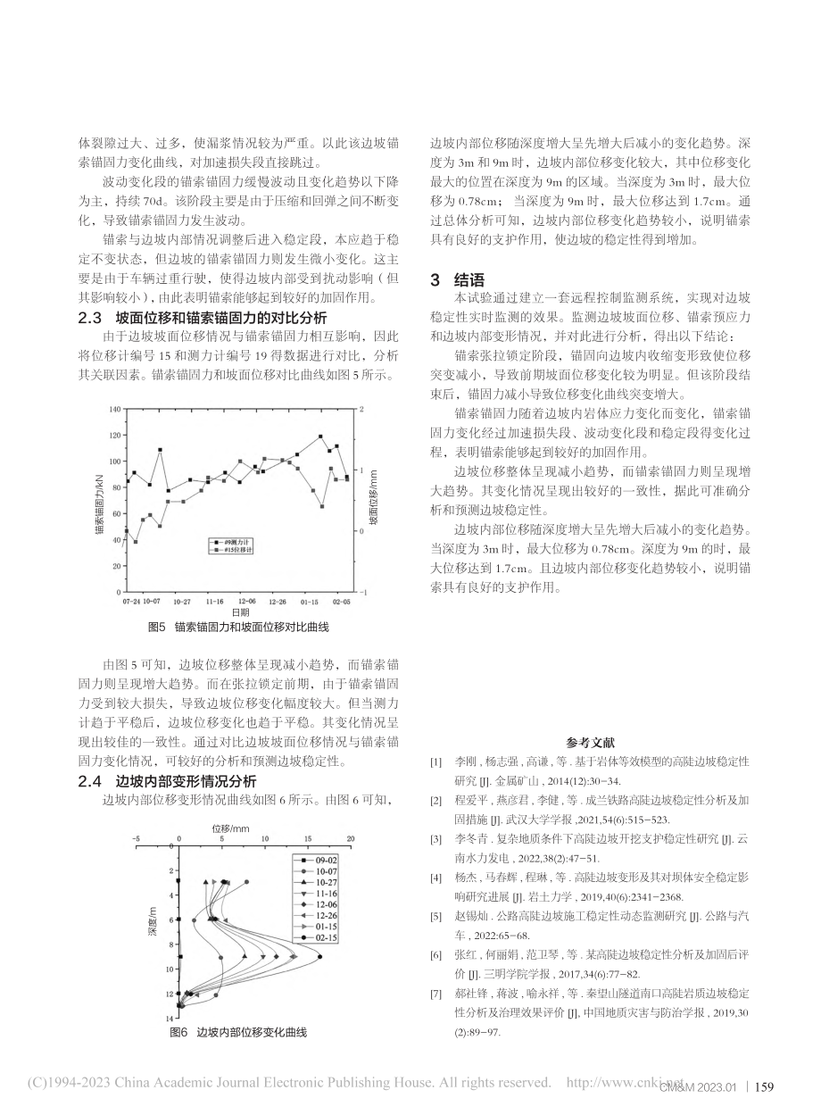 高陡边坡监测试验研究_李雪峰.pdf_第3页