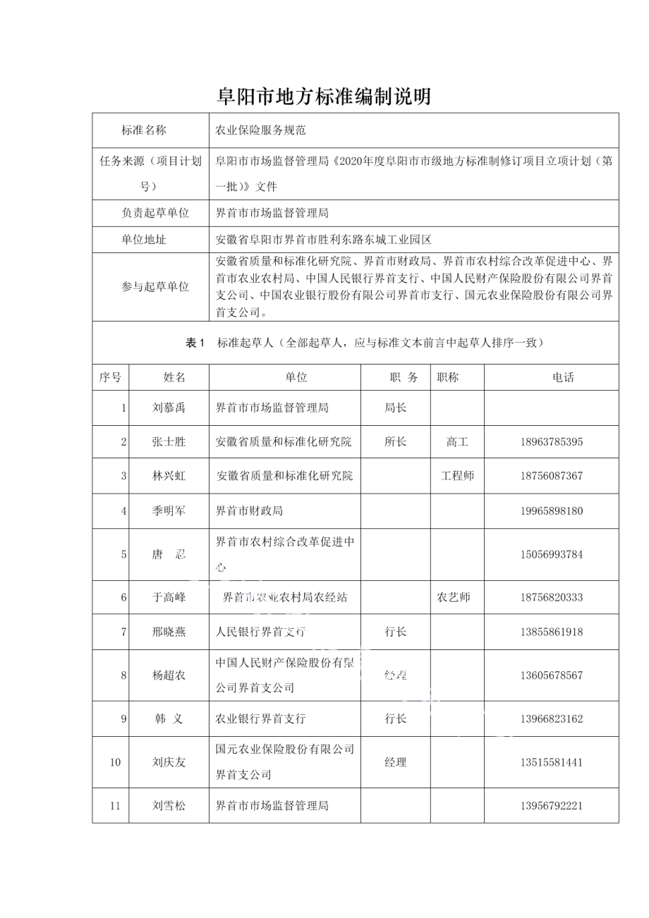 DB3412T 2-2020农业保险服务规范.pdf_第1页