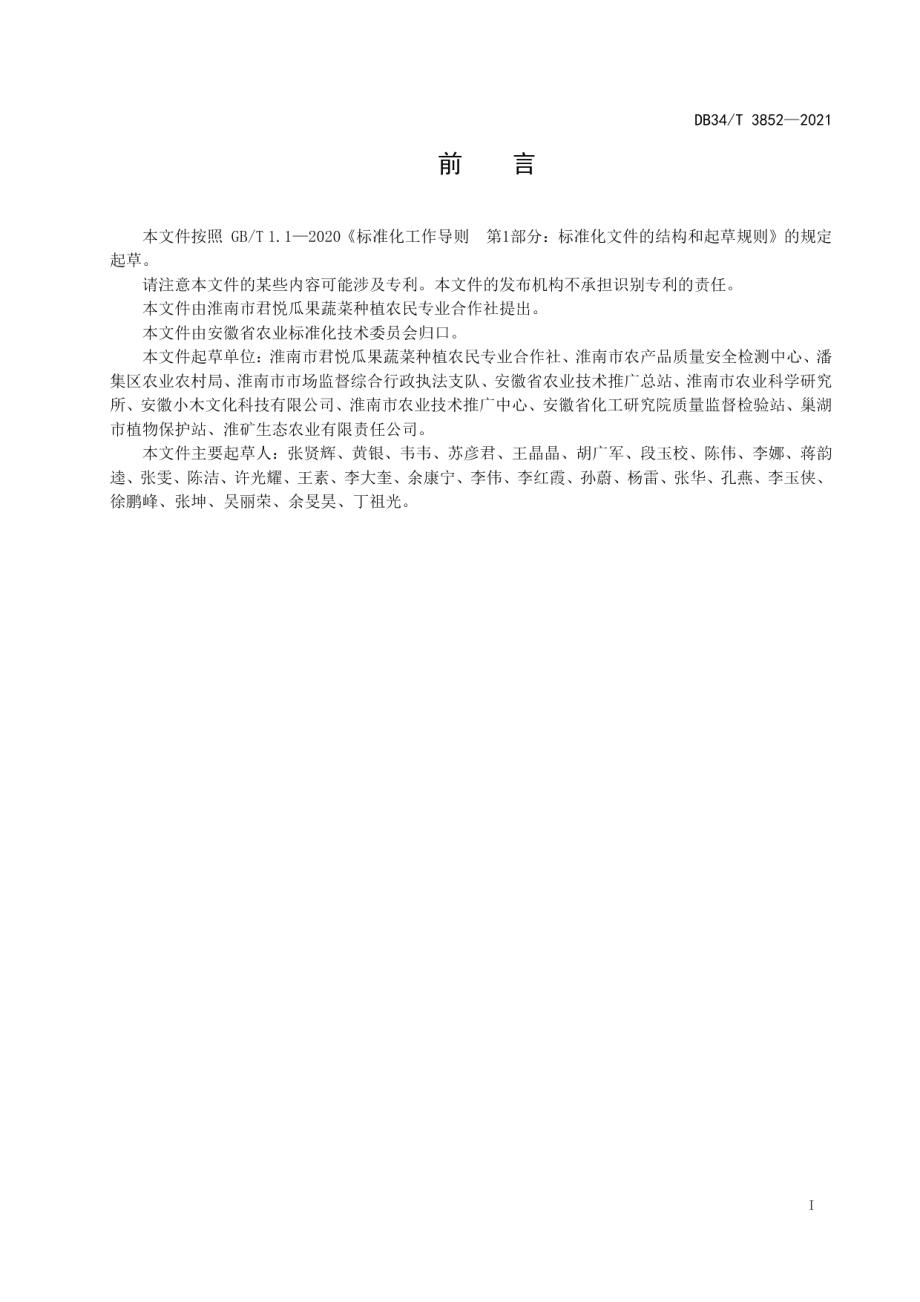 DB34T 3852-2021甜瓜基质栽培技术规程.pdf_第3页