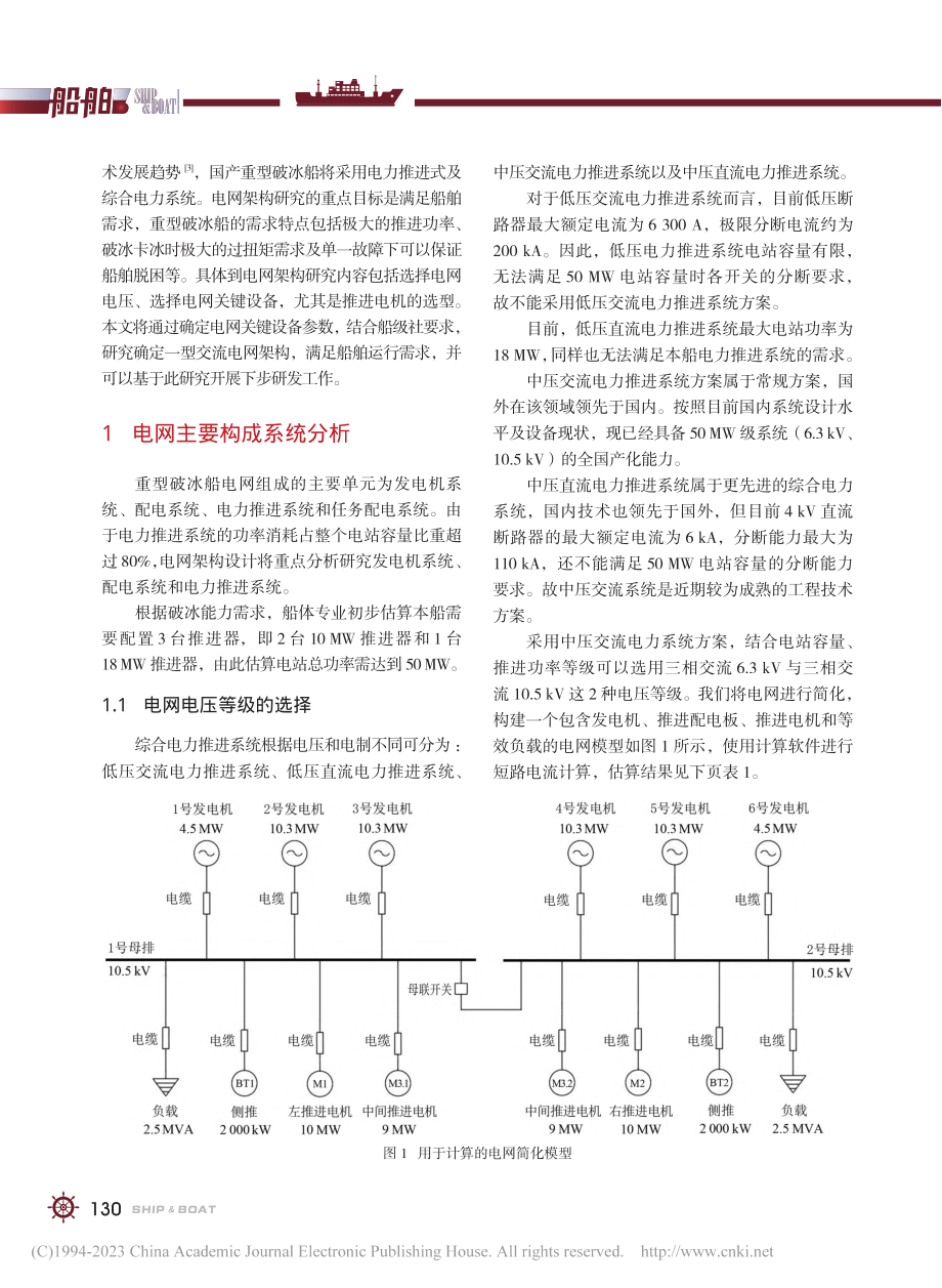 重型破冰船电网架构研究_陆玮.pdf_第2页