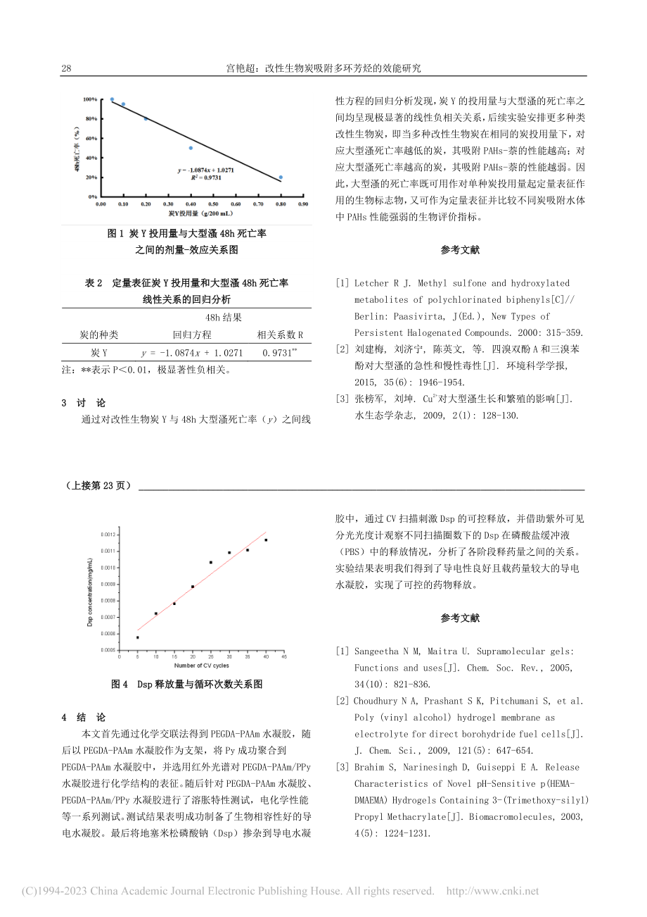 改性生物炭吸附多环芳烃的效能研究_宫艳超.pdf_第3页