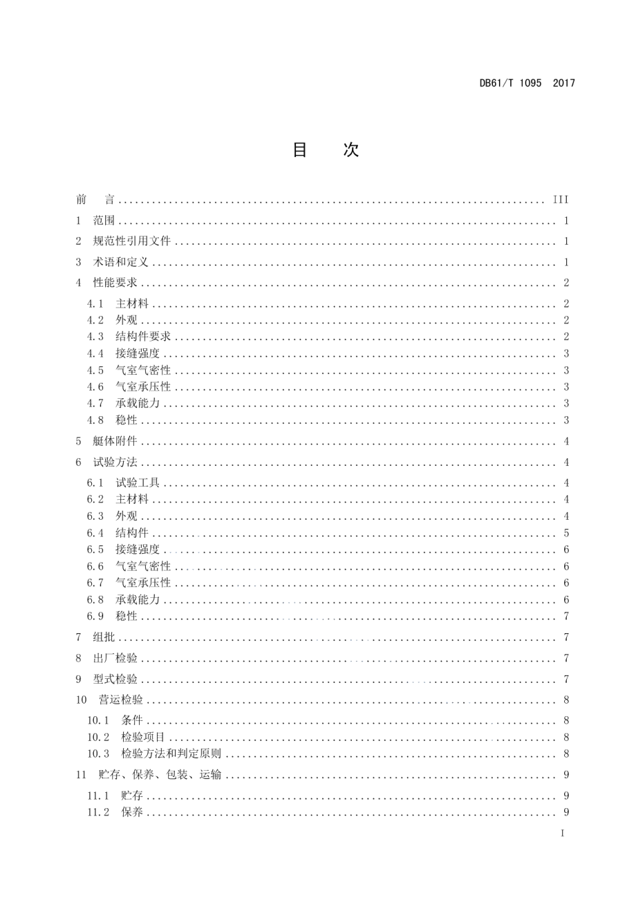 DB61T 1095-2017水上漂流艇质量安全检验规范.pdf_第3页