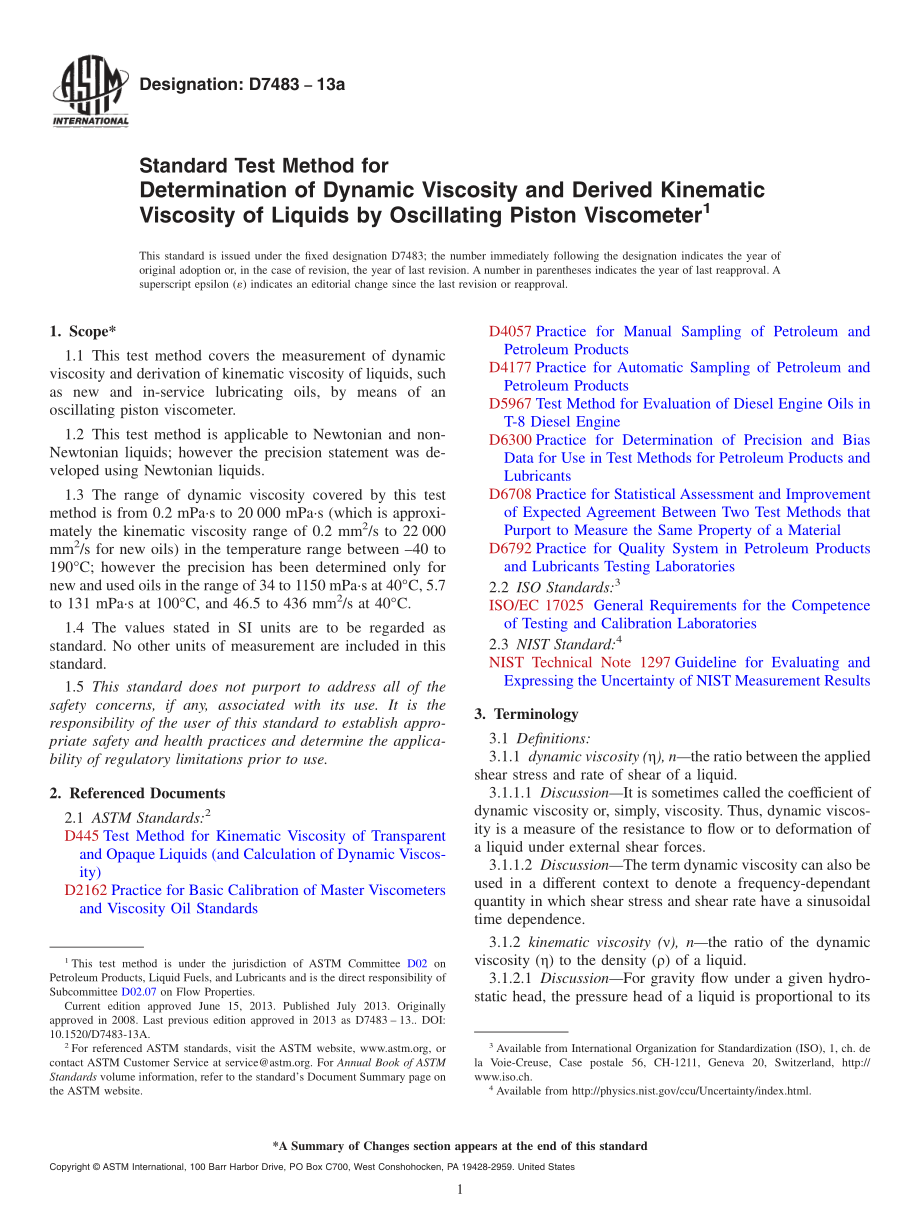 ASTM_D_7483_-_13a.pdf_第1页