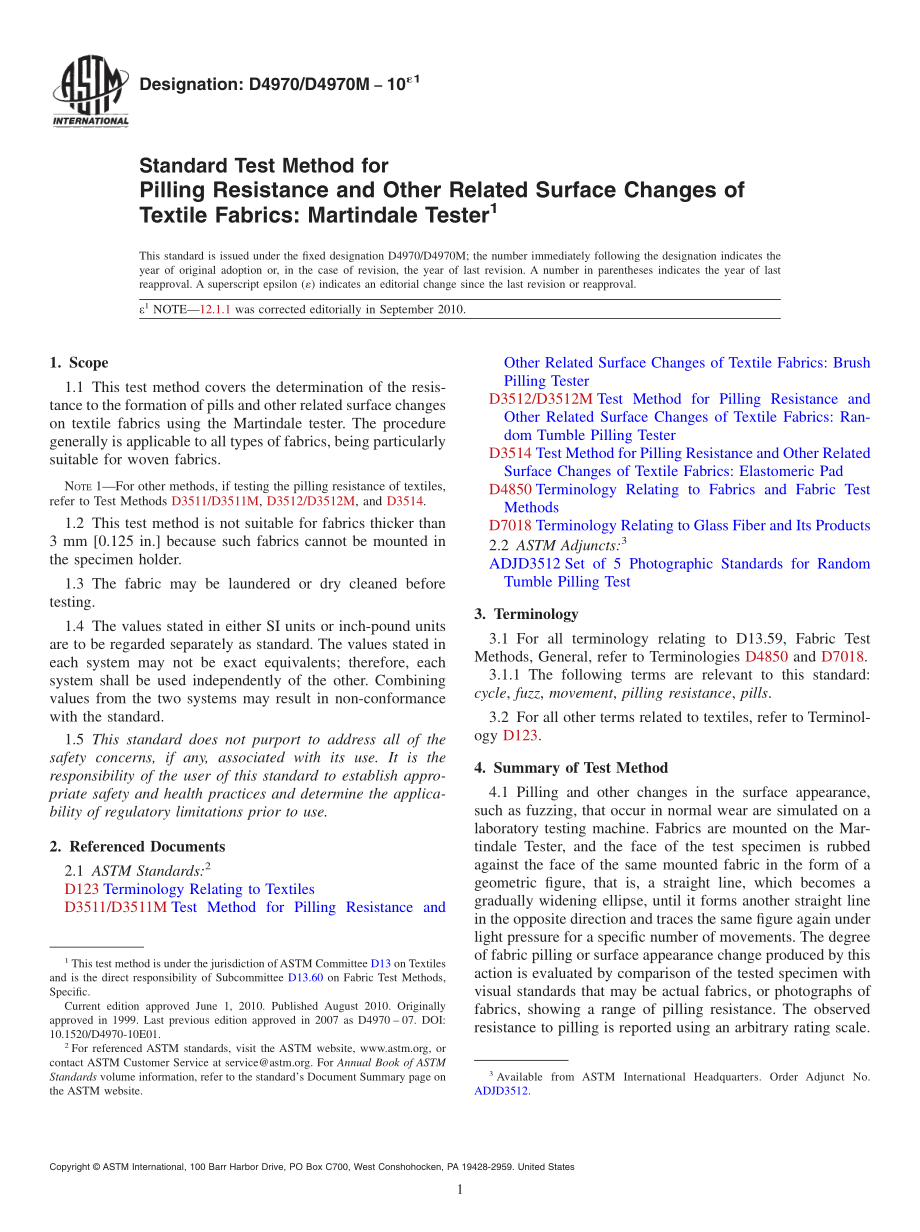 ASTM_D_4970_-_D_4970M_-_10e1.pdf_第1页