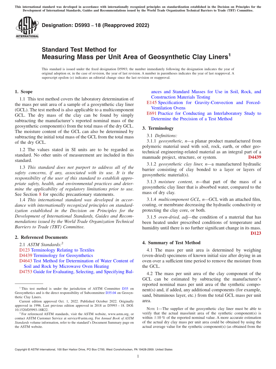 ASTM_D_5993_-_18_2022.pdf_第1页