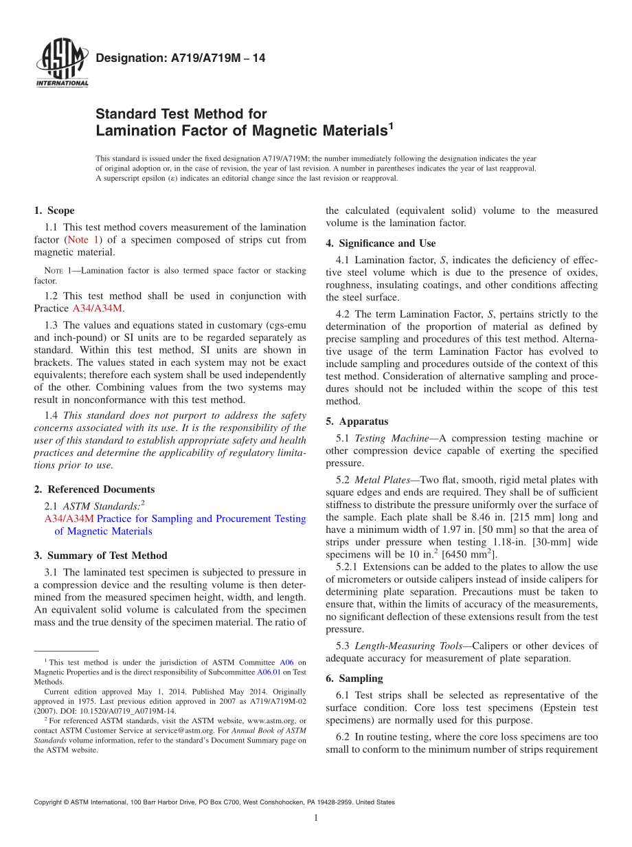 ASTM_A_719_-_A_719M_-_14.pdf_第1页