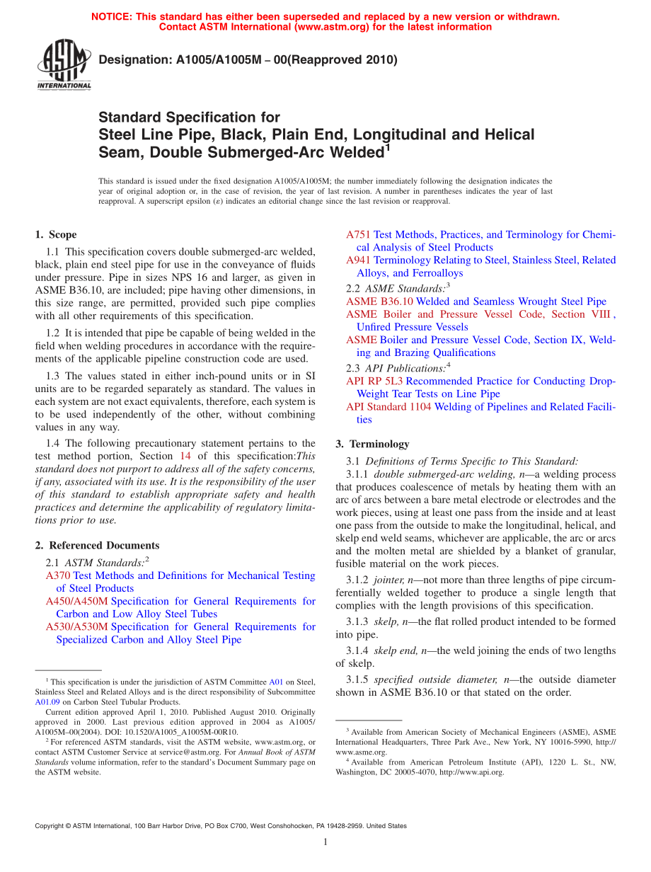 ASTM_A_1005_-_A_1005M_-_00_2010.pdf_第1页