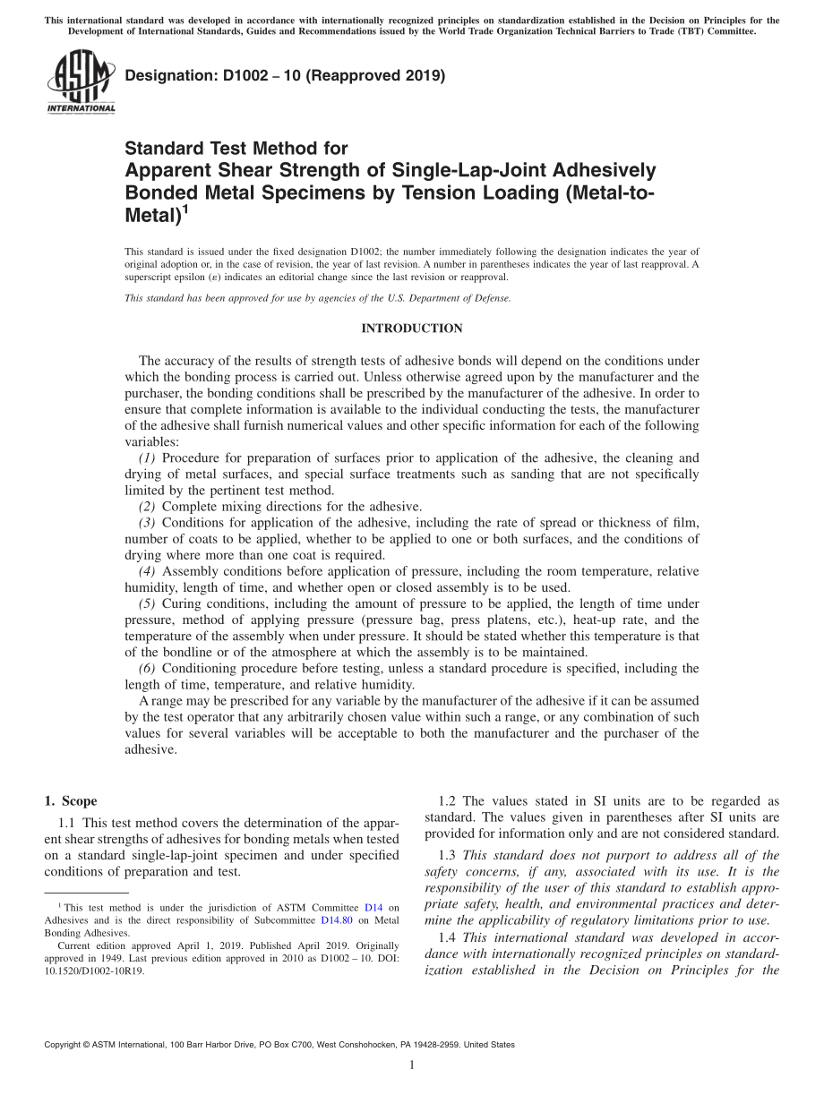 ASTM_D_1002_-_10_2019.pdf_第1页