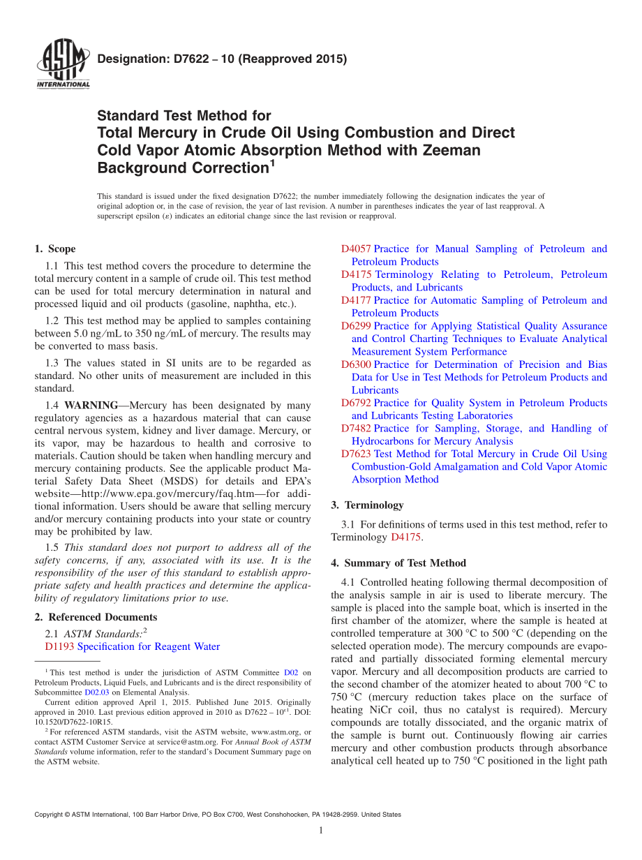 ASTM_D_7622_-_10_2015.pdf_第1页