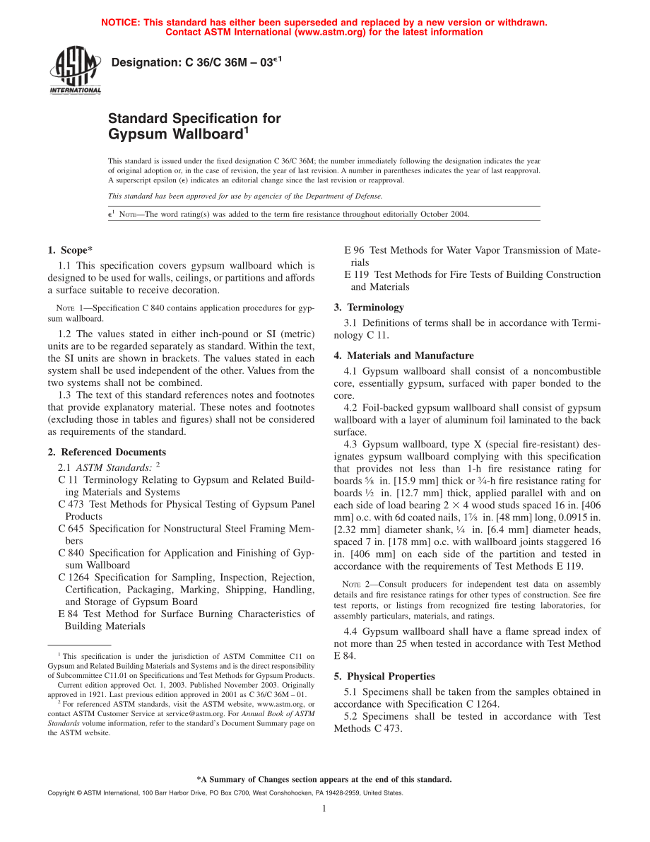 ASTM_C_36_-_C_36M_-_03e1.pdf_第1页