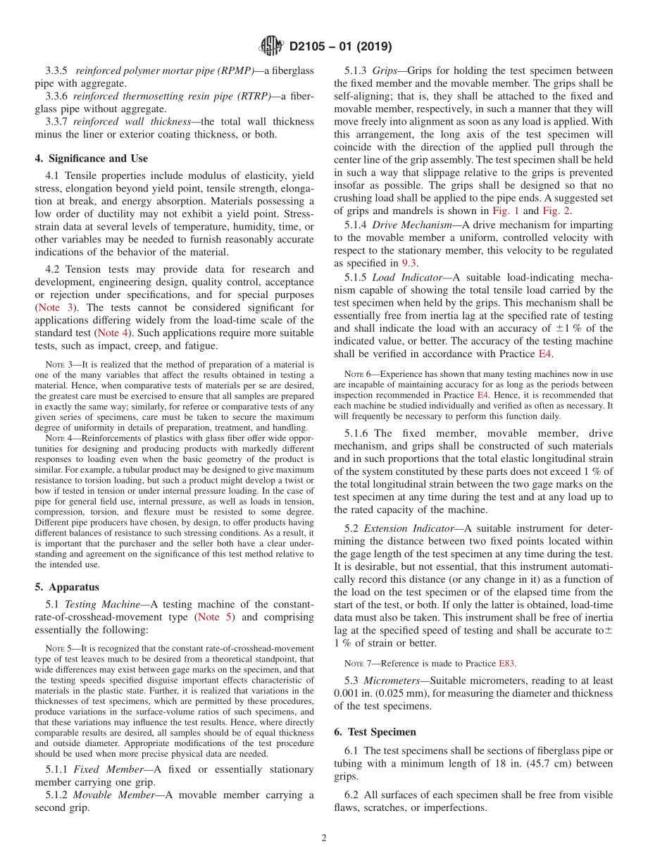 ASTM_D_2105_-_01_2019.pdf_第2页