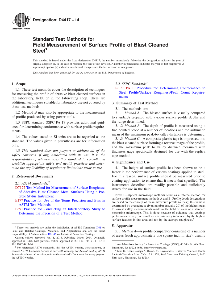 ASTM_D_4417_-_14.pdf_第1页