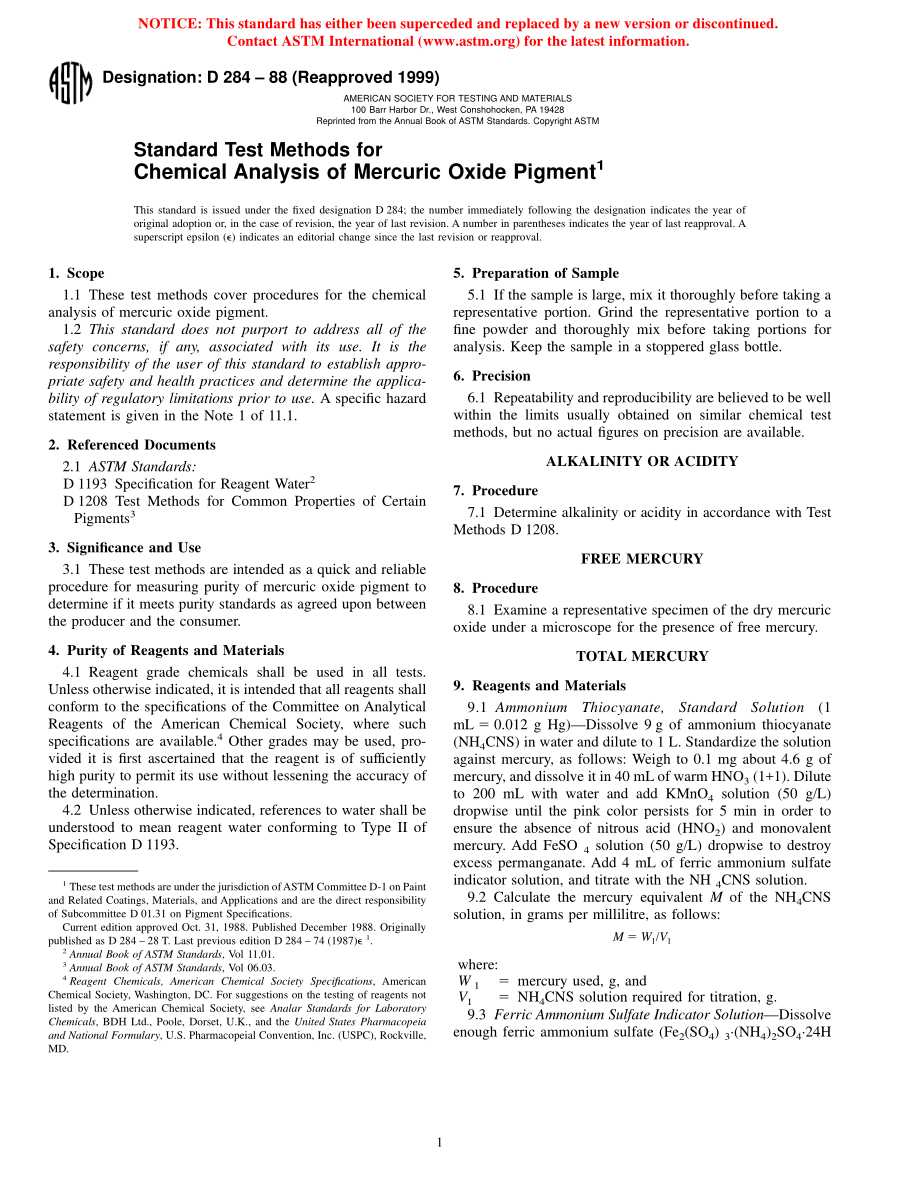 ASTM_D_284_-_88_1999.pdf_第1页