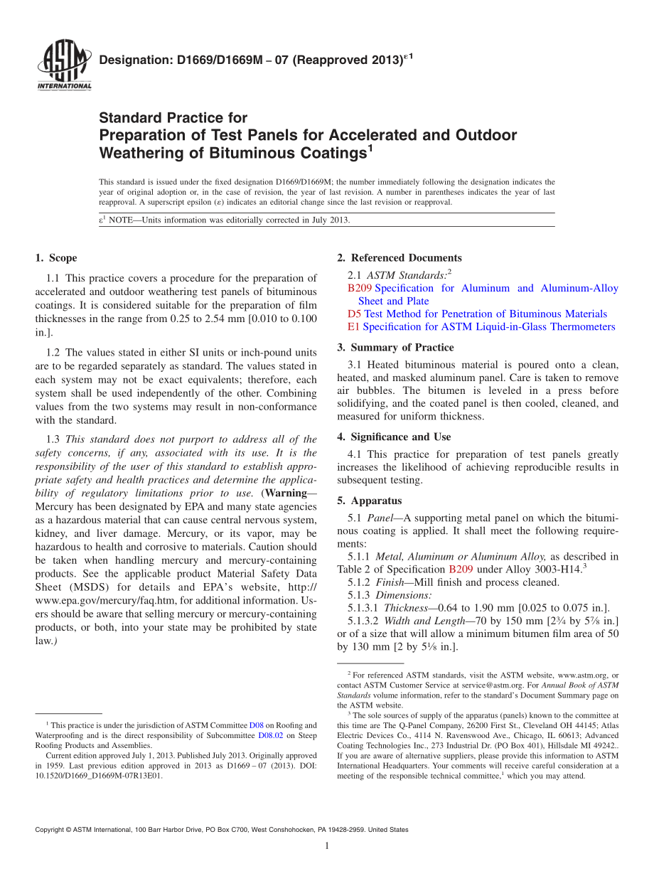 ASTM_D_1669_-_D_1669M_-_07_2013e1.pdf_第1页