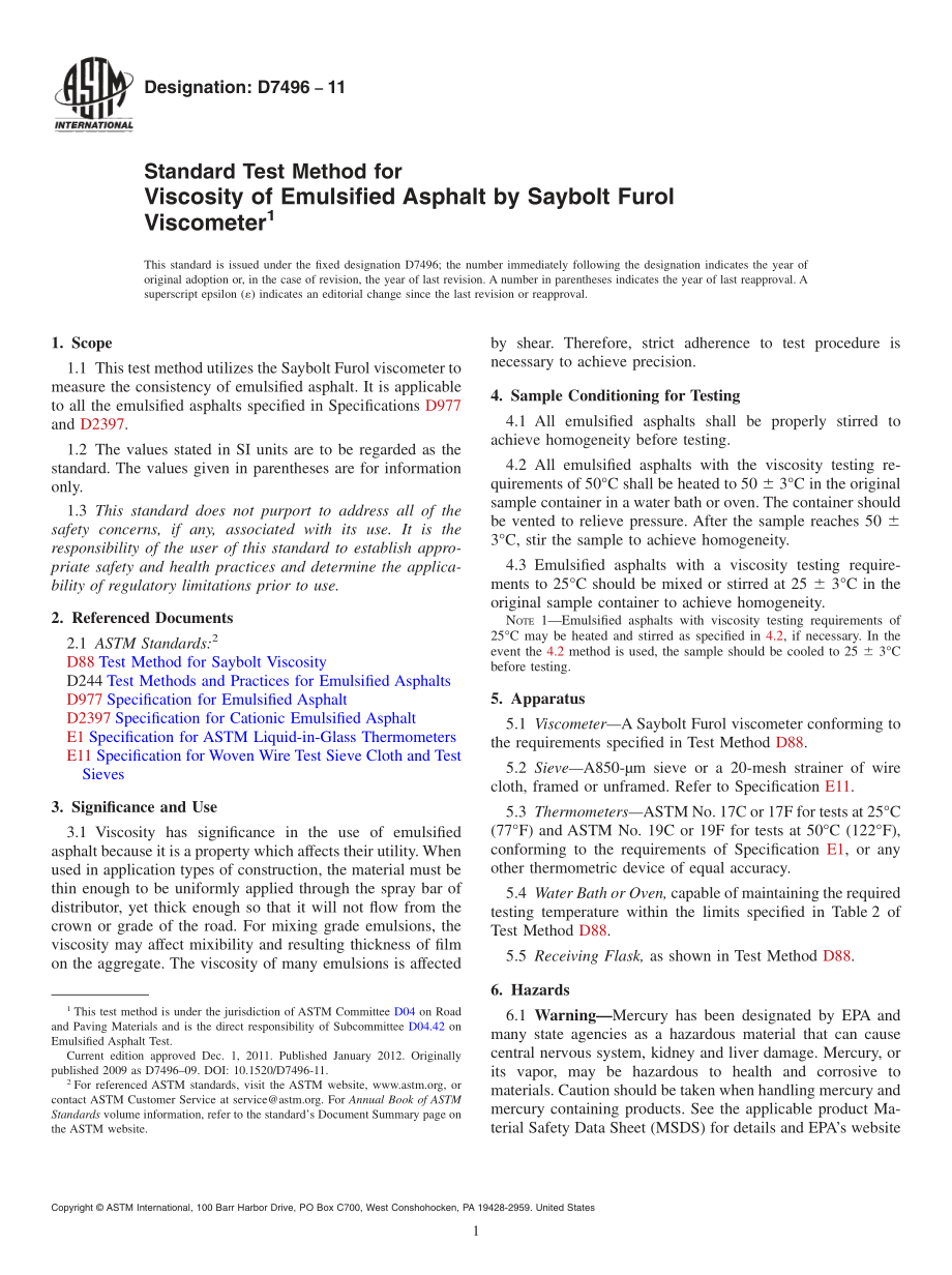 ASTM_D_7496_-_11.pdf_第1页