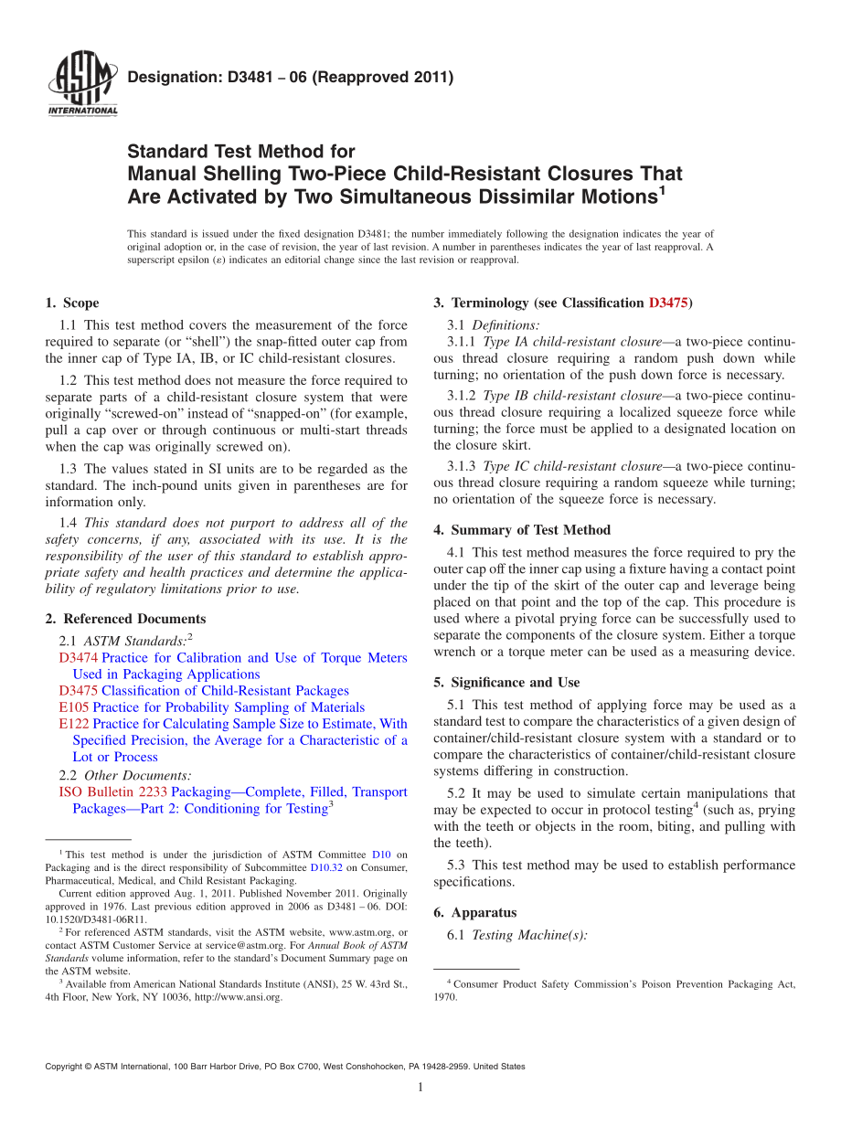 ASTM_D_3481_-_06_2011.pdf_第1页