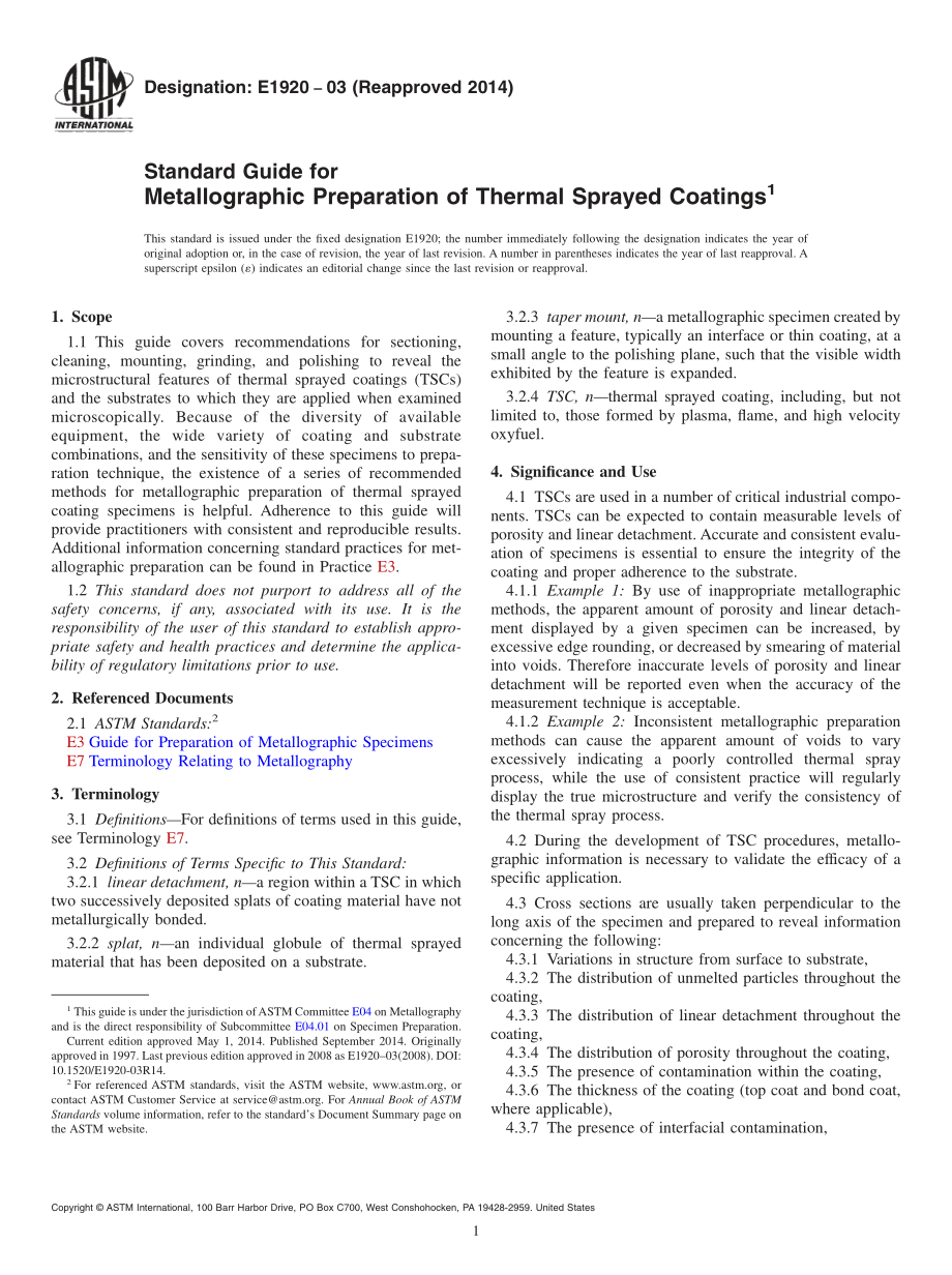 ASTM_E_1920_-_03_2014.pdf_第1页