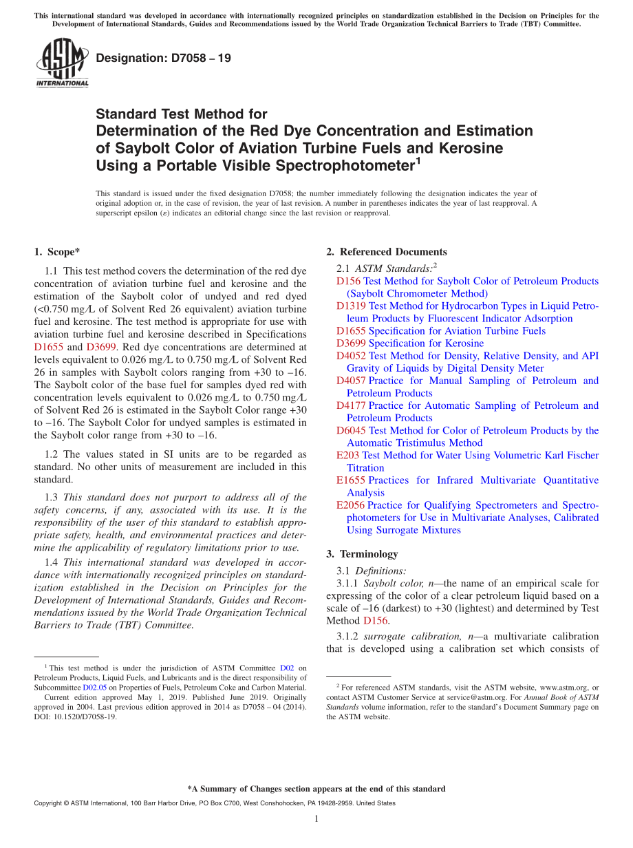 ASTM_D_7058_-_19.pdf_第1页