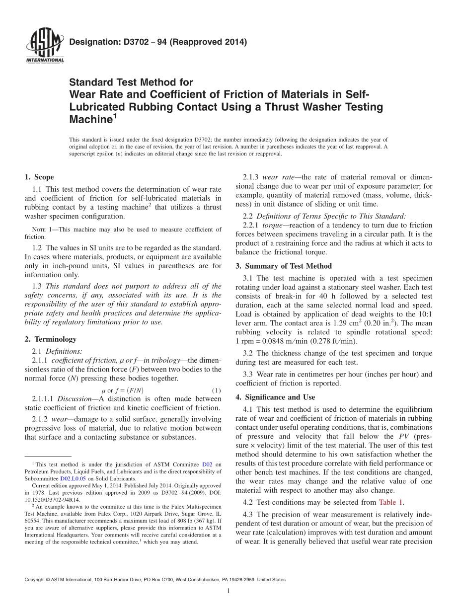 ASTM_D_3702_-_94_2014.pdf_第1页