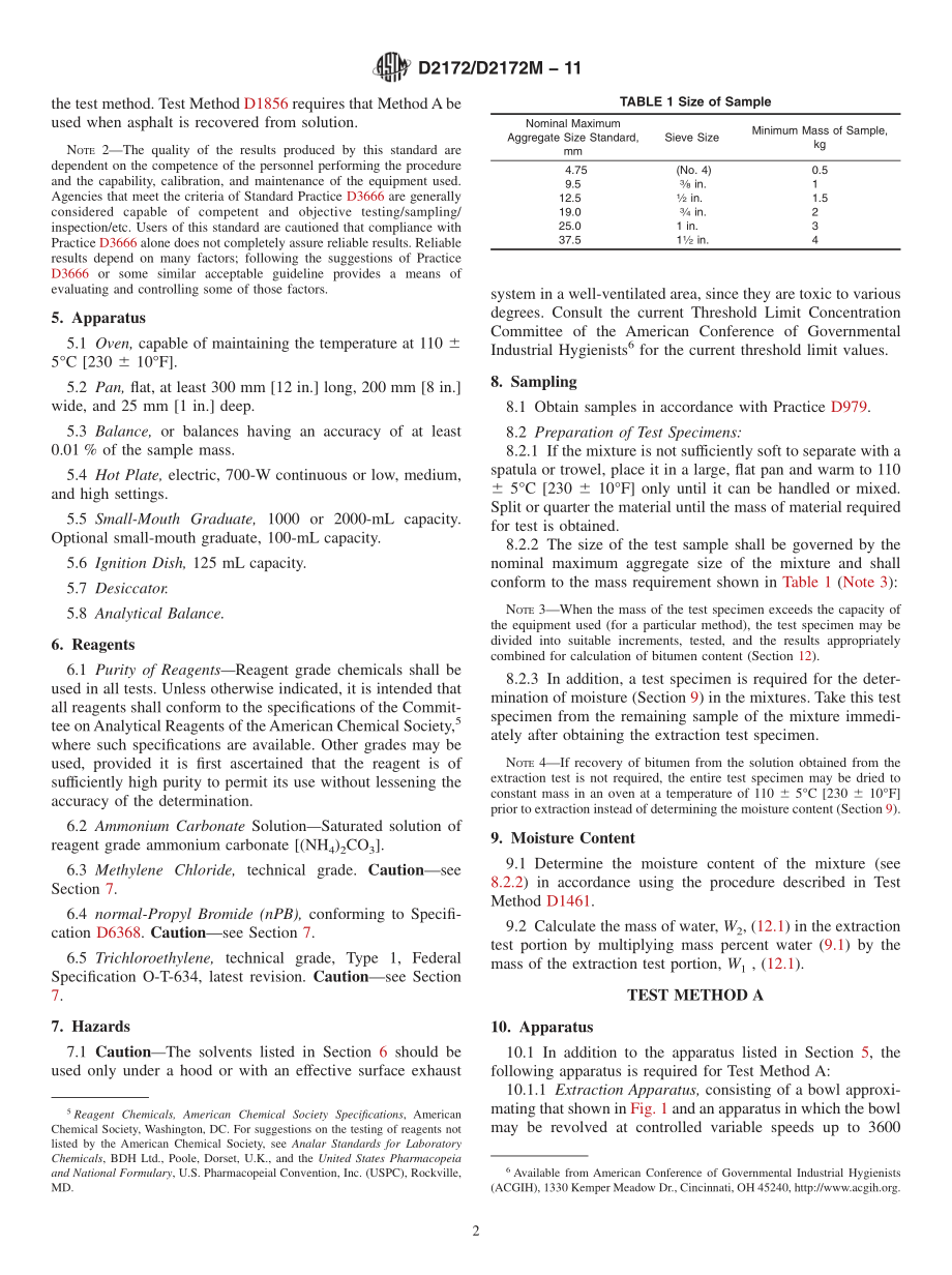 ASTM_D_2172_-_D_2172M_-_11.pdf_第2页