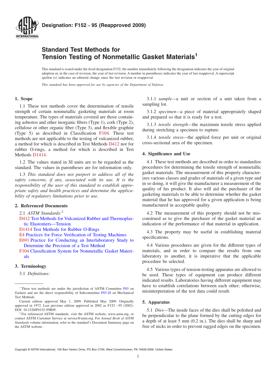 ASTM_F_152_-_95_2009.pdf_第1页