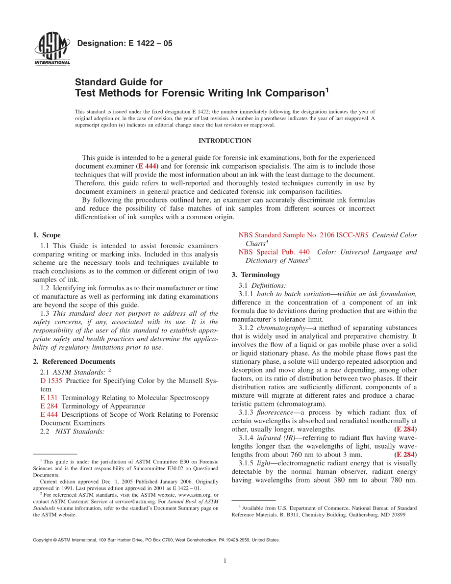 ASTM_E_1422_-_05.pdf_第1页