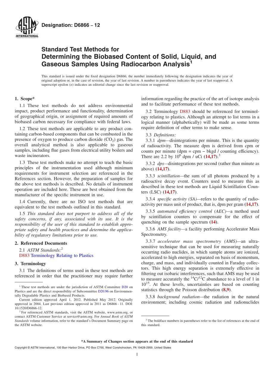 ASTM_D_6866_-_12.pdf_第1页