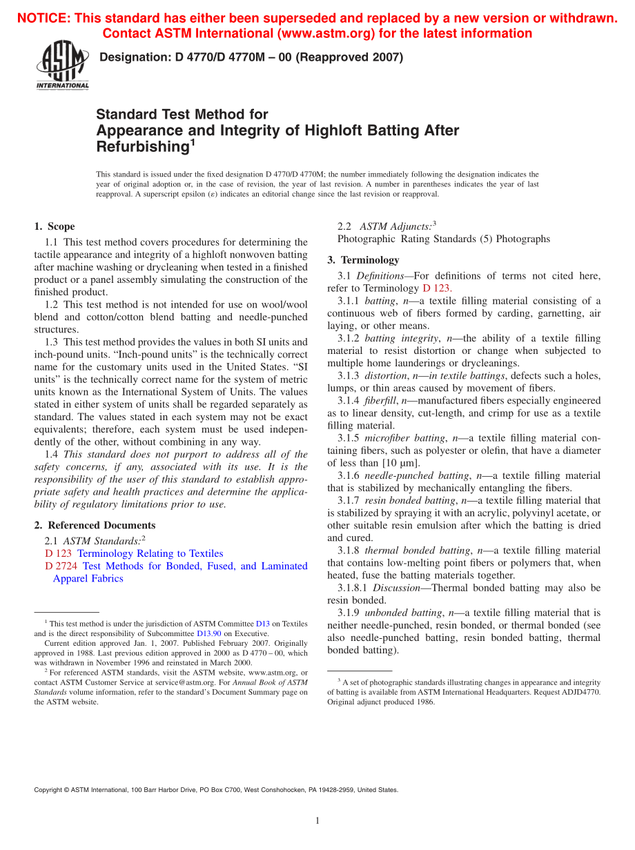 ASTM_D_4770_-_D_4770M_-_00_2007.pdf_第1页