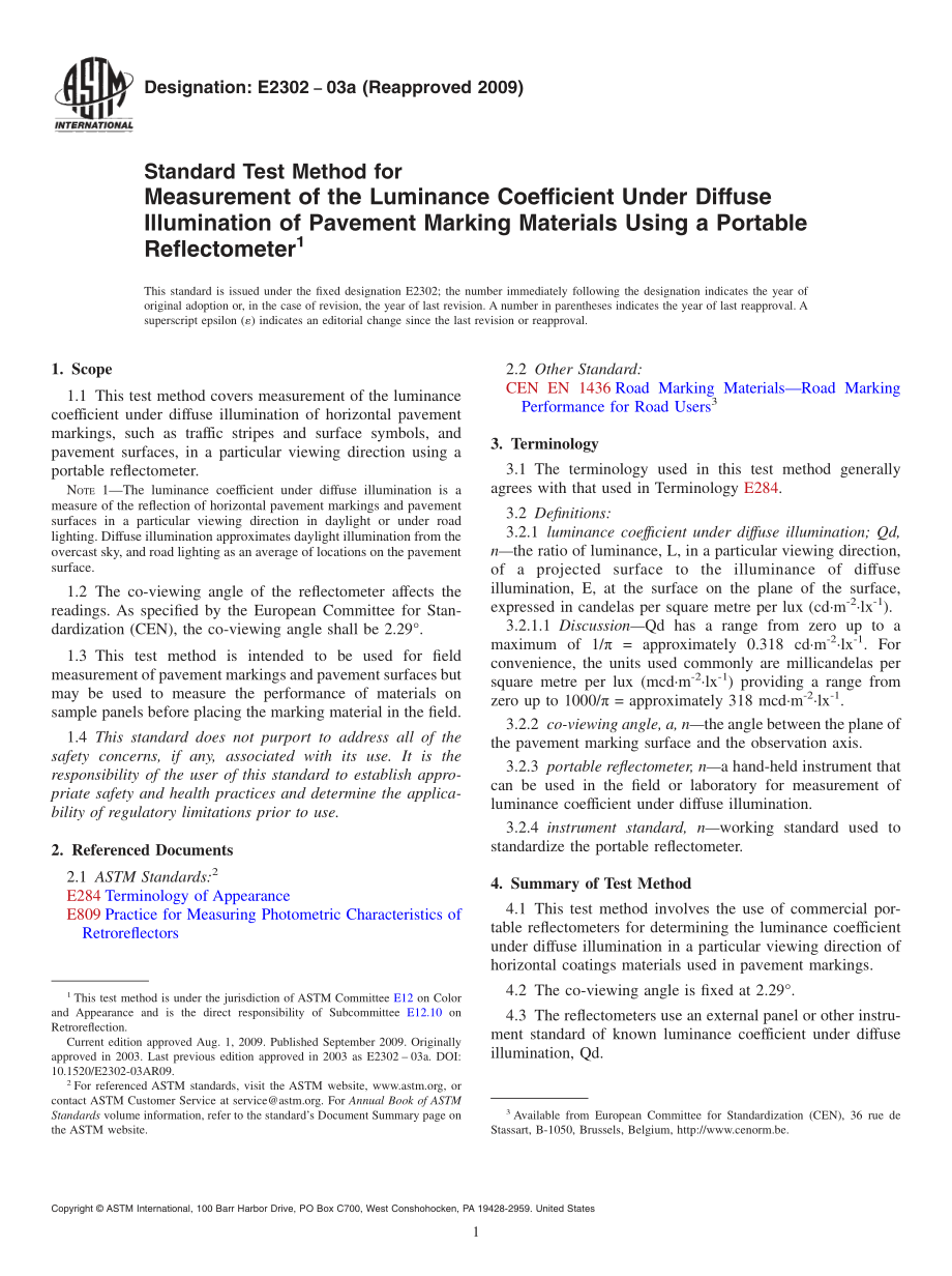 ASTM_E_2302_-_03a_2009.pdf_第1页