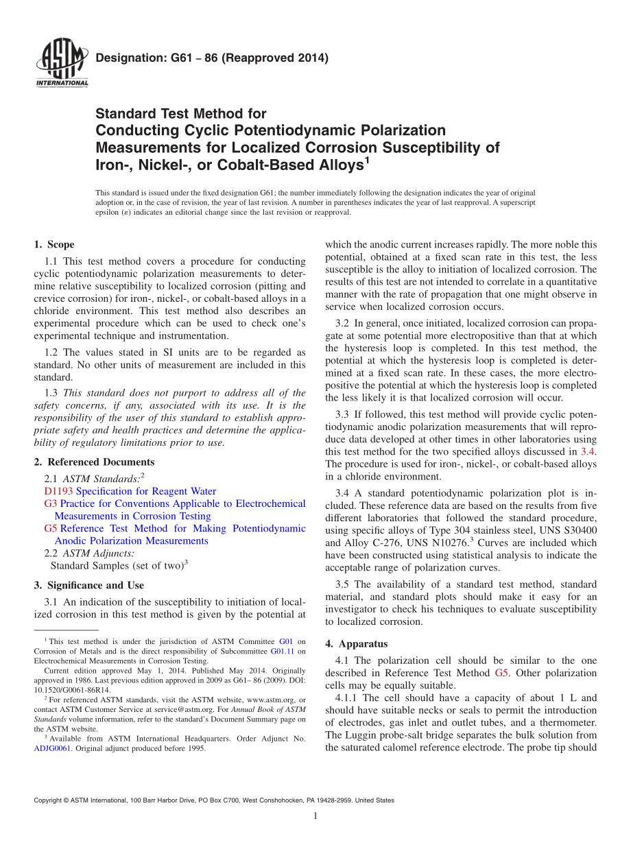 ASTM_G_61_-_86_2014.pdf_第1页