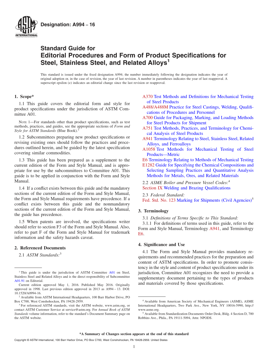 ASTM_A_994_-_16.pdf_第1页