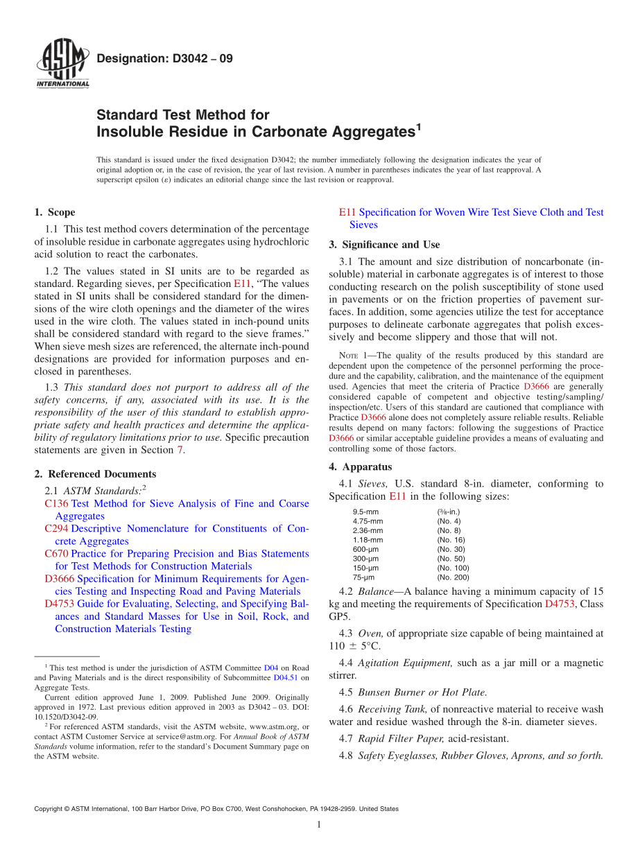 ASTM_D_3042_-_09.pdf_第1页