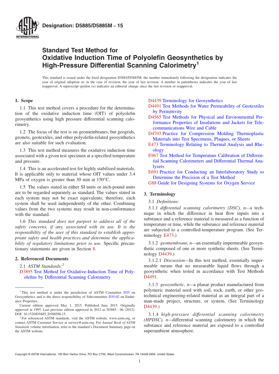 ASTM_D_5885_-_D_5885M_-_15.pdf_第1页