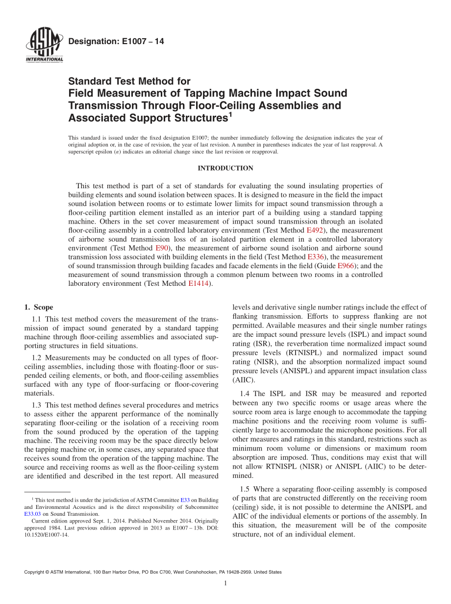 ASTM_E_1007_-_14.pdf_第1页