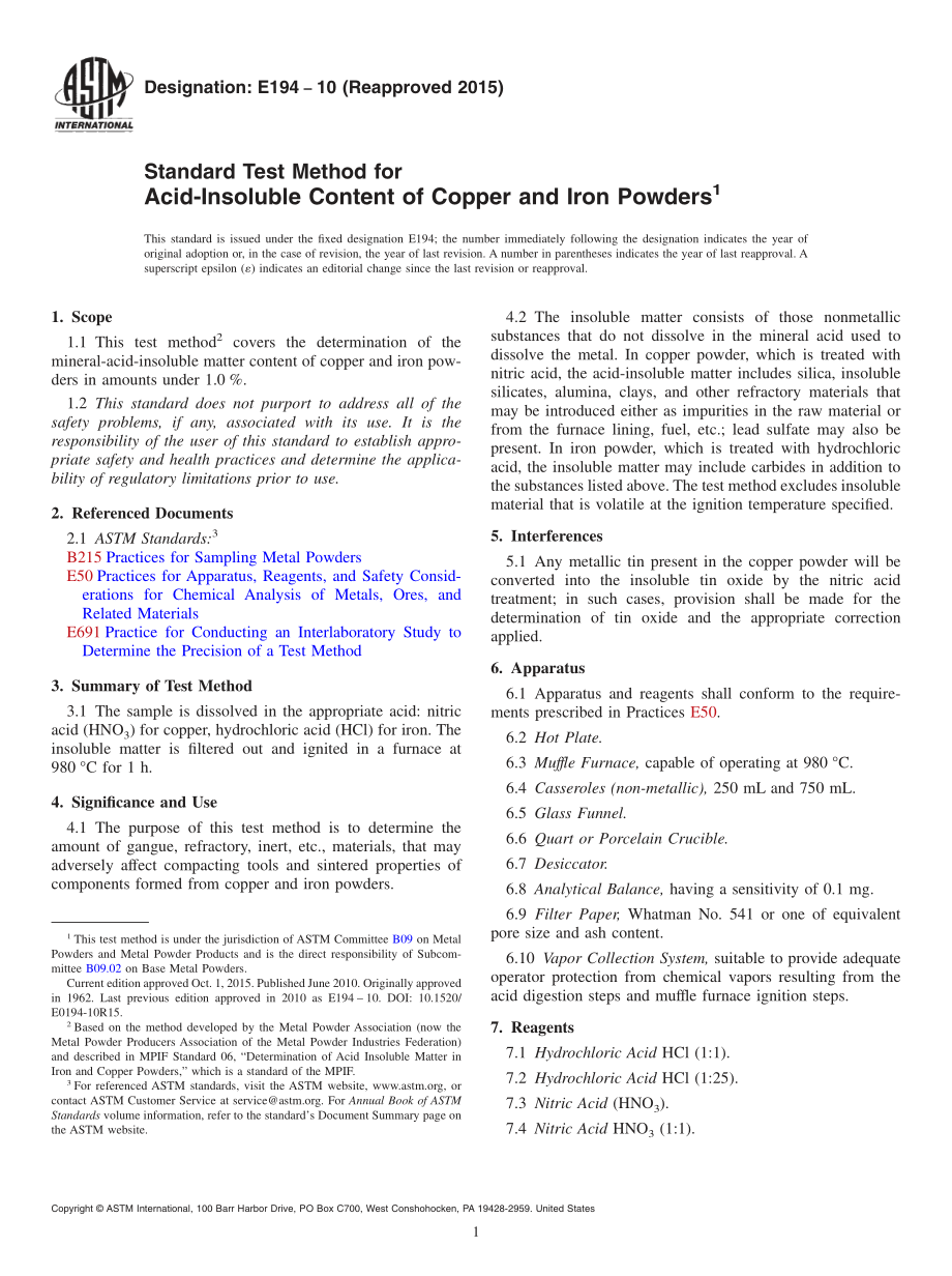 ASTM_E_194_-_10_2015.pdf_第1页