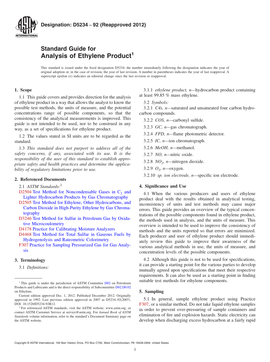 ASTM_D_5234_-_92_2012.pdf_第1页