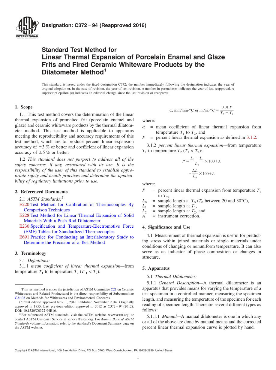 ASTM_C_372_-_94_2016.pdf_第1页