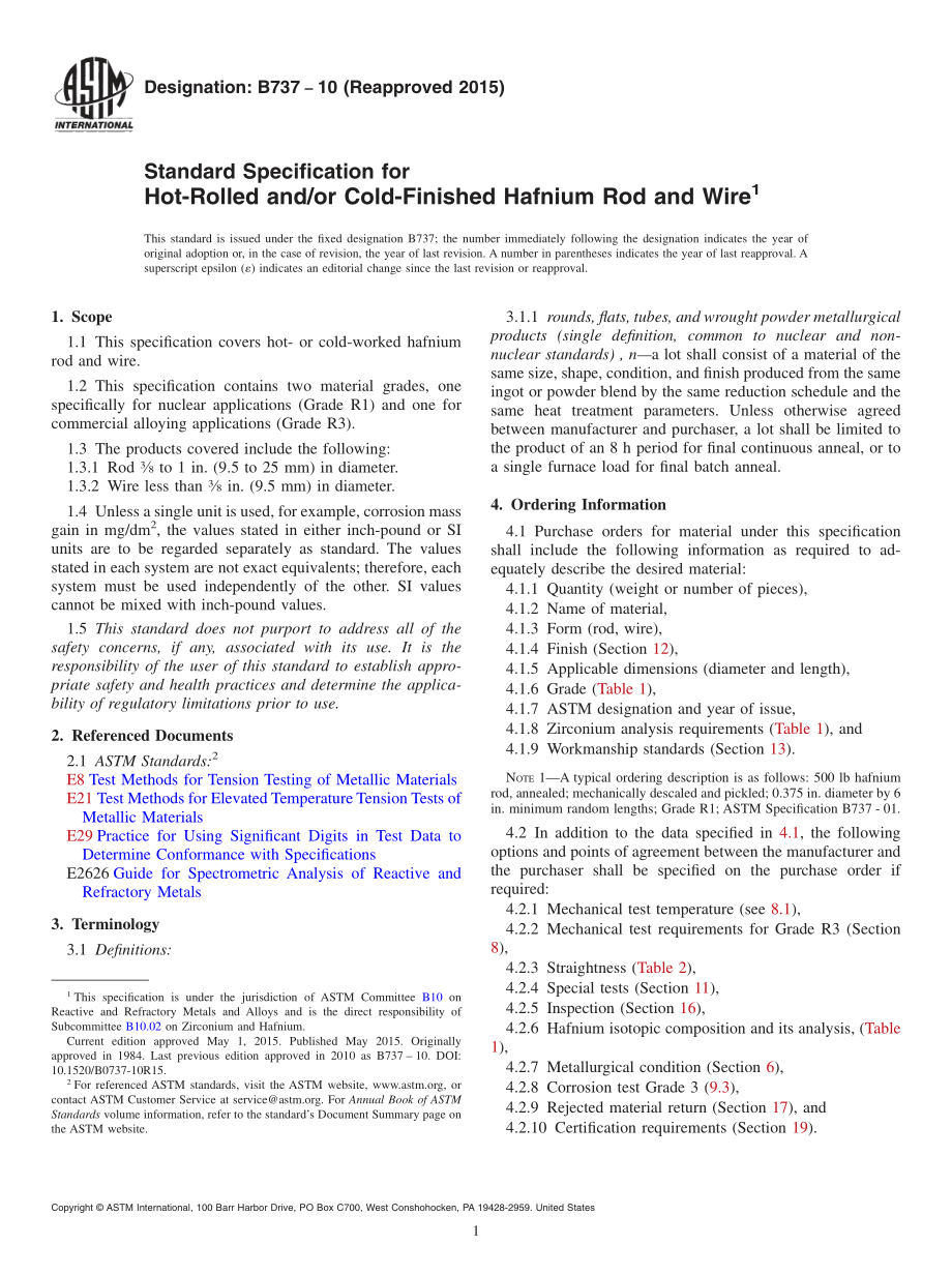 ASTM_B_737_-_10_2015.pdf_第1页