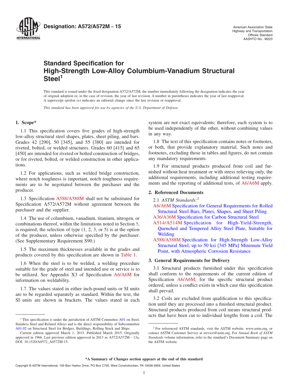 ASTM_A_572_-_A_572M_-_15.pdf_第1页