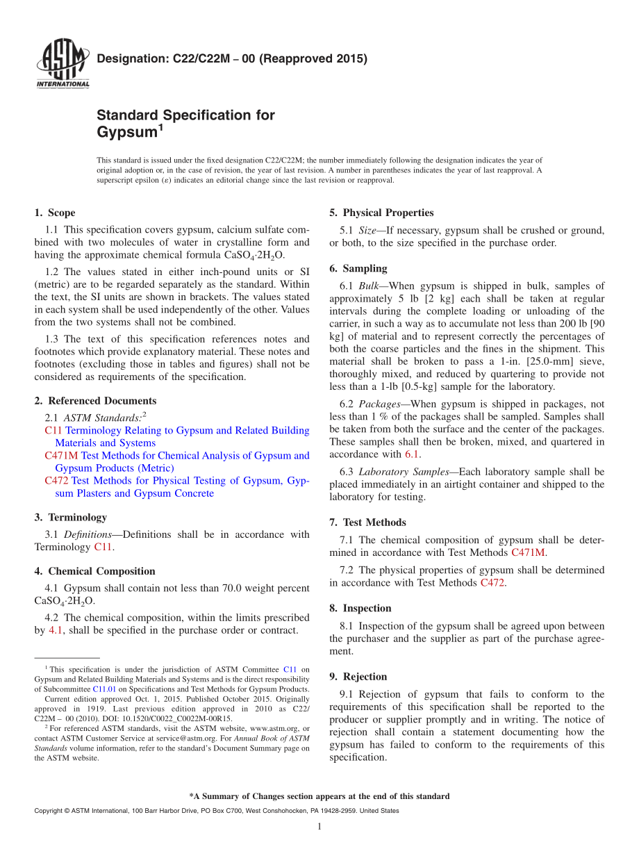 ASTM_C_22_-_C_22M_-_00_2015.pdf_第1页