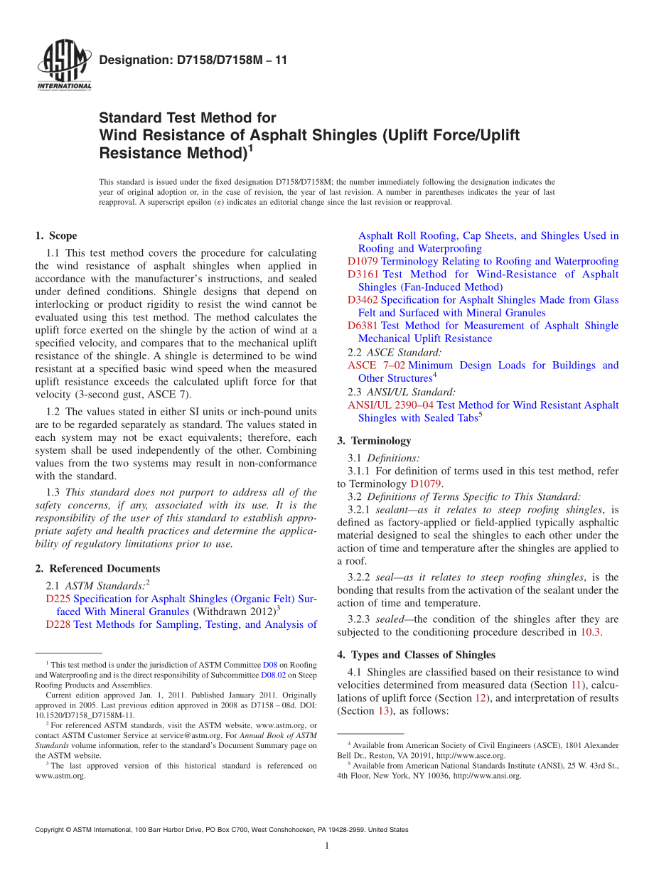 ASTM_D_7158_-_D_7158M_-_11.pdf_第1页