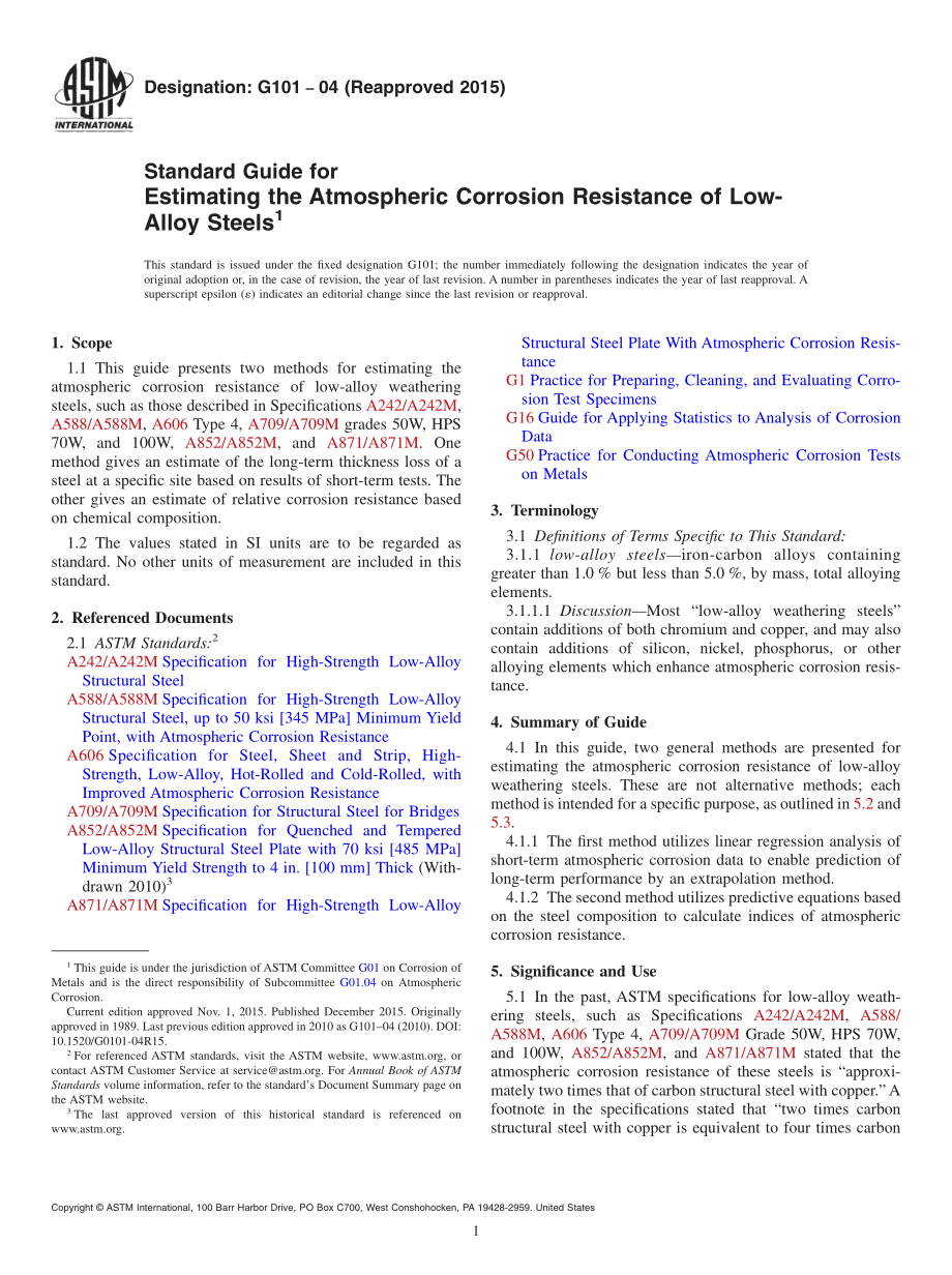 ASTM_G_101_-_04_2015.pdf_第1页