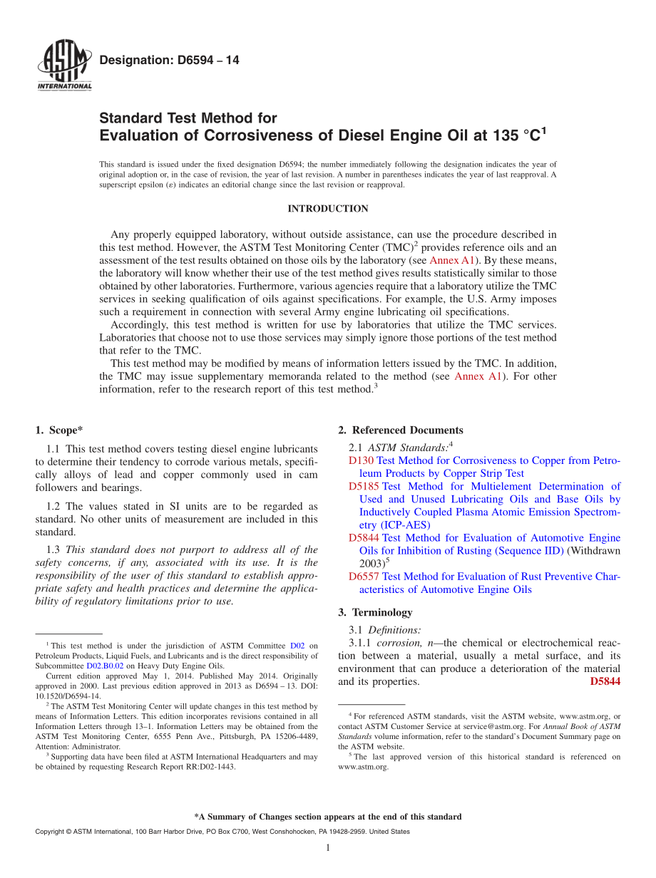 ASTM_D_6594_-_14.pdf_第1页