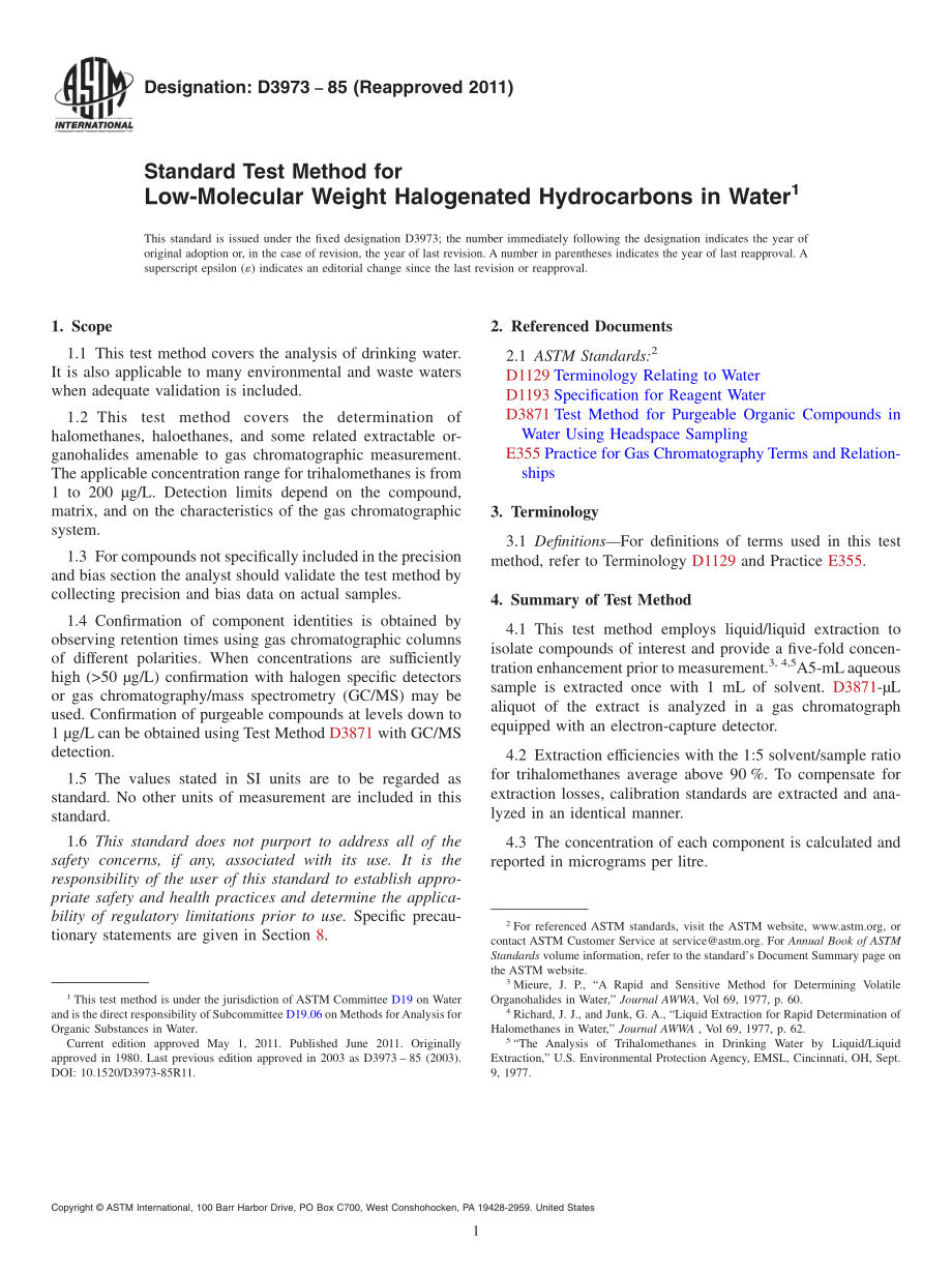 ASTM_D_3973_-_85_2011.pdf_第1页