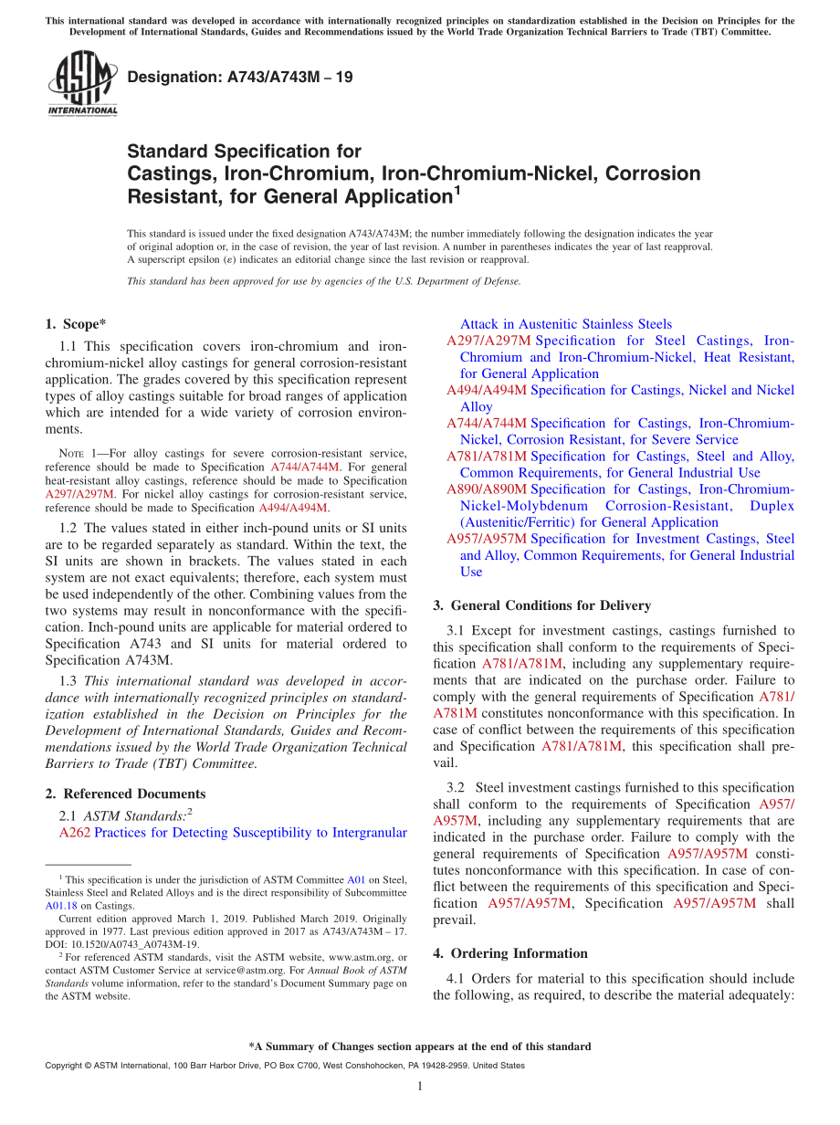 ASTM_A_743_-_A_743M_-_19.pdf_第1页